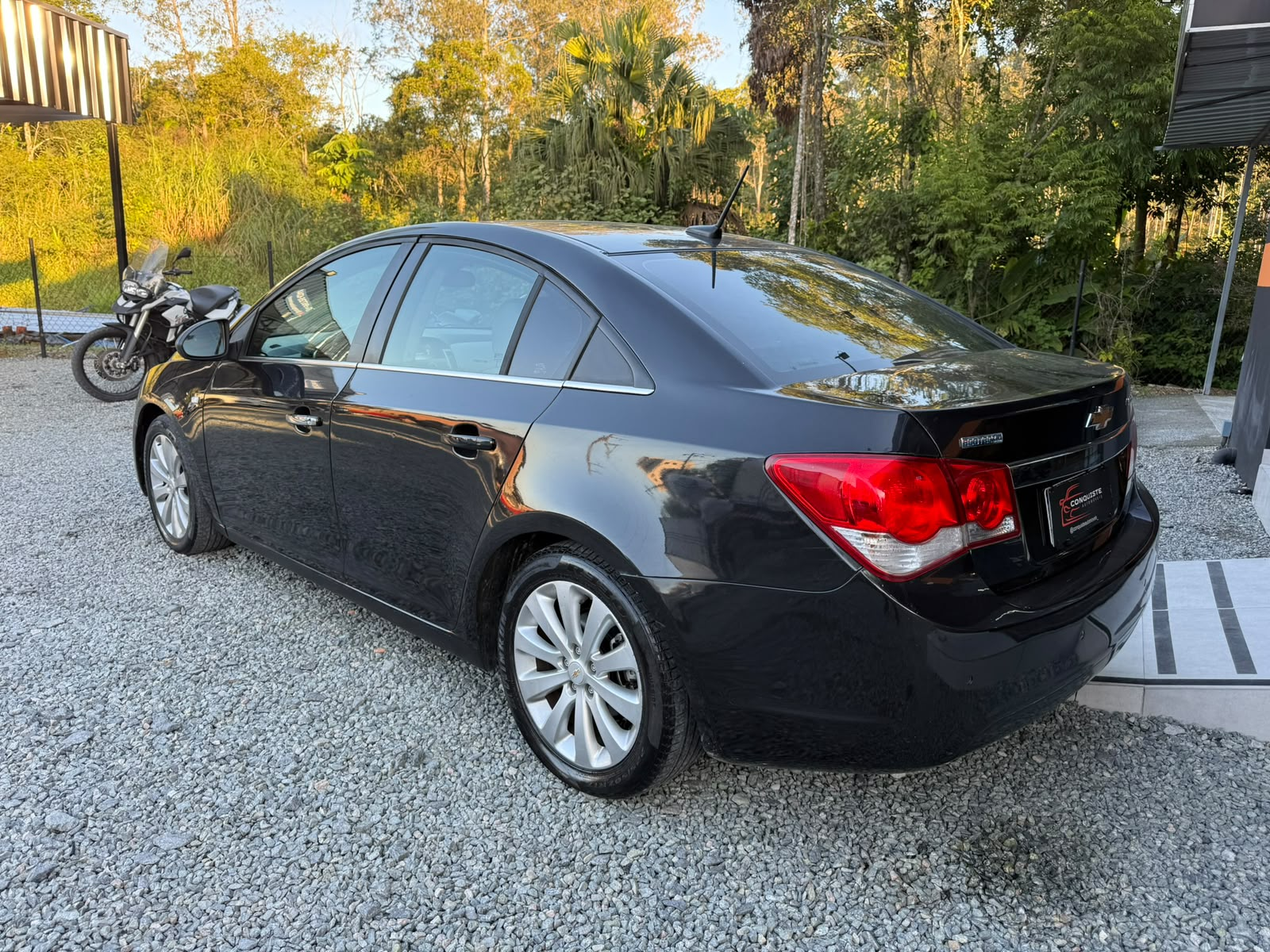 Chevrolet Cruze visto pela traseira